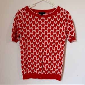 The most LOVEly Ann Taylor heart sweater❤️